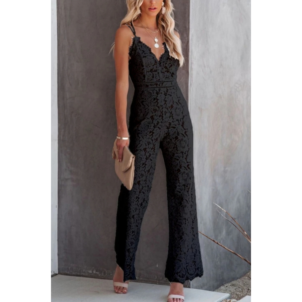 Jumpsuit-M-BLACK